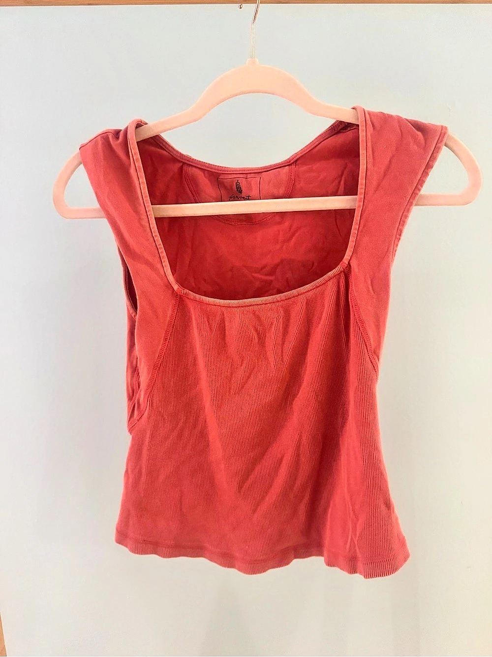 Free People Tank Top in Red Size XS